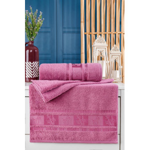 Луксозна хавлиена кърпа Бамбук Пепел - 50х90 см. Луксозна хавлиена кърпа Бамбук Пепел - 50х90 см.