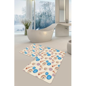 Килимче за баня Морски - 60х90 см. Килимче за баня Морски - 60х90 см.