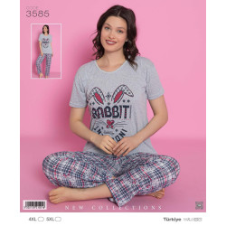 Дамска пижама Заек M