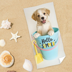 Плажна кърпа Hello Summer - 70х140 см.