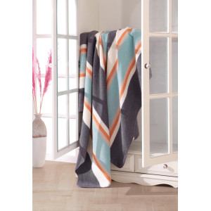 Многоцветно одеяло Шарлот - 150х200 см. Многоцветно одеяло Шарлот - 150х200 см.