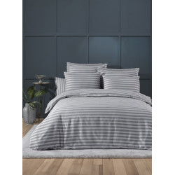 Единично спално бельо Water Grey