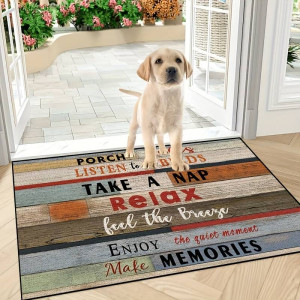 Модерна постелка за врата Post card 40х60 см.