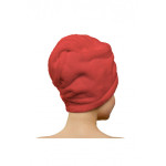 Коралова кърпа за глава с копче - 100% Памук