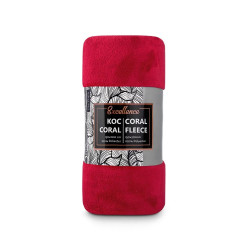 Меко червено одеяло 150х200 см.