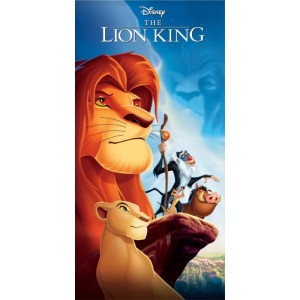 Плажна кърпа The Lion King 70х140 см.  Плажна кърпа The Lion King 70х140 см.