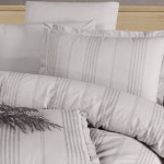 Спален комплект Памук - сиво