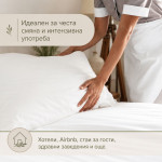 Плътен долен чаршаф за хотели - 150х280 см.