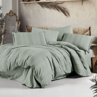 Спален комплект Памук - зелено