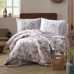 Луксозен спален комплект 5 части Семеран - Сатениран ранфорс