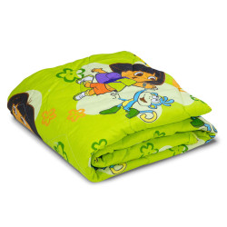 Детска завивка памучна Dora green