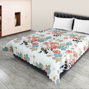 Микрофибърно покривало с две лица Дева