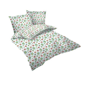 Комплект чаршафи за дете от ранфорс с 5 части Floral Print Комплект чаршафи за дете от ранфорс с 5 части Floral Print