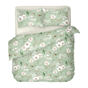 Двоен спален комплект Магнолии - Ранфорс