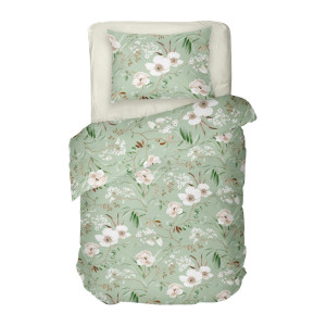 Единичен спален комплект Магнолии - Ранфорс 