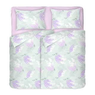 5 части памучен спален комплект Lilac