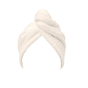 Хавлиена кърпа за глава с копче Ecru Хавлиена кърпа за глава с копче Ecru