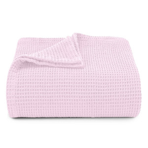 Вафлено покривало за легло в лилаво - Сиеста 160/230