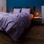 Спален комплект Ранфорс в лилаво