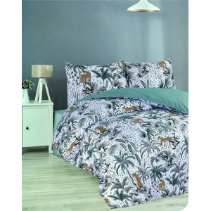 Спален комплект с олекотена завивка Джунгла
