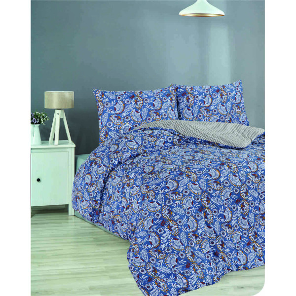 Красив спален комплект с олекотена завивка Мадрас