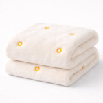 Меко бебешко одеяло с цветенца Уелсофт Меко бебешко одеяло с цветенца Уелсофт