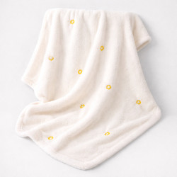 Меко бебешко одеяло с цветенца Уелсофт