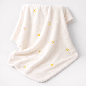 Меко бебешко одеяло с цветенца Уелсофт
