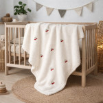 Меко бебешко одеяло с черешки Уелсофт