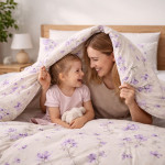 Спален комплект Aroma единично легло - Ранфорс