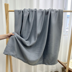 Поларено одеяло Ретро сиво 130х160 см.