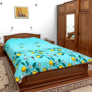 Микрофибърно покривало за легло Цитрус