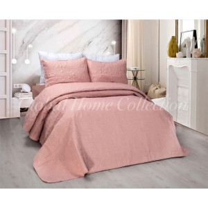 Кувертюра с калъфка Apollonia - 160х220 см. - Пепел от рози