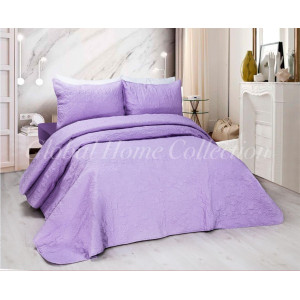 Лилава кувертюра с калъфка Apollonia - 160х220 см.