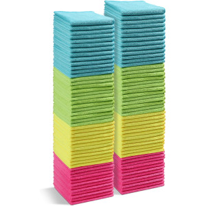 120 броя микрофибърни кърпи  120 броя микрофибърни кърпи