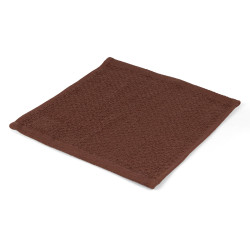 Кафява хавлиена кърпа за ръце - 30х30 см. 