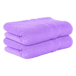 Лилави хавлиени кърпи 50/90 - 2 броя Лилави хавлиени кърпи 50/90 - 2 броя