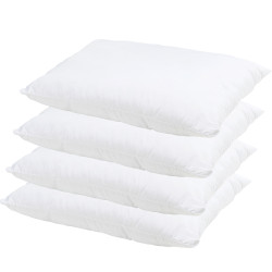 Комплект 4 бр възглавници за сън със силиконова вата