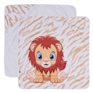 Бяла хавлия за бебе Lion Бяла хавлия за бебе Lion