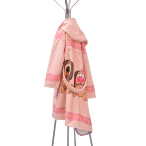 Детски розов халат Dogs Детски розов халат Dogs