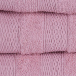Памучна хавлиена кърпа в розово 50/80 Афродита