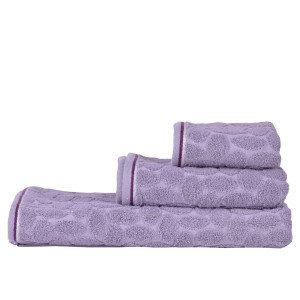 Хавлиена кърпа релефна Stone 30х50 Lila Хавлиена кърпа релефна Stone 30х50 Lila