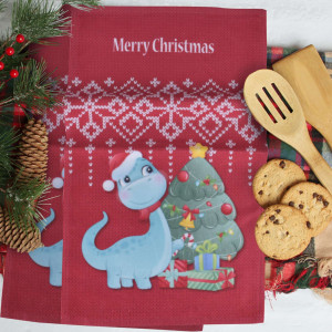 Кърпа за коледа Dino 30х50