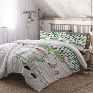 Коледно спално бельо двойно Christmas deer