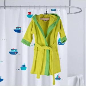 Модерен детски халат Жабка S 