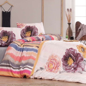 Спален комплект Pastel flowers - 5 части 