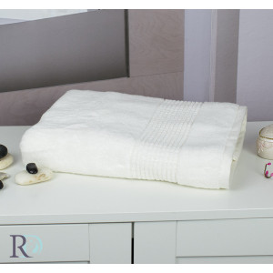 Плътна хавлиена кърпа за тяло Slow white