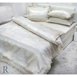 Луксозно спално бельо с дантела Loura Gold Луксозно спално бельо с дантела Loura Gold