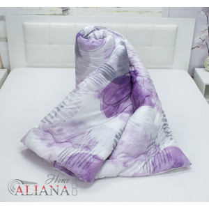Микрофибърна олекотена завивка, зимна - Лилава Фантазия