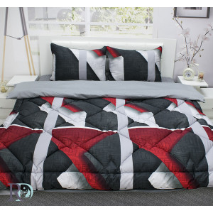 Спално бельо със завивка Атина - Памучен сатен Спално бельо със завивка Атина - Памучен сатен